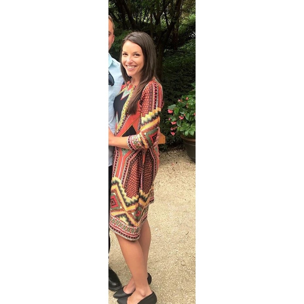 Multi Pattern Dress - image 6